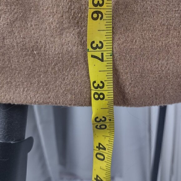 Urban Outfitters Men's Wool Blend Brown 3 Button 2 Pocket Trench Coat Size Large - Picture 7 of 15